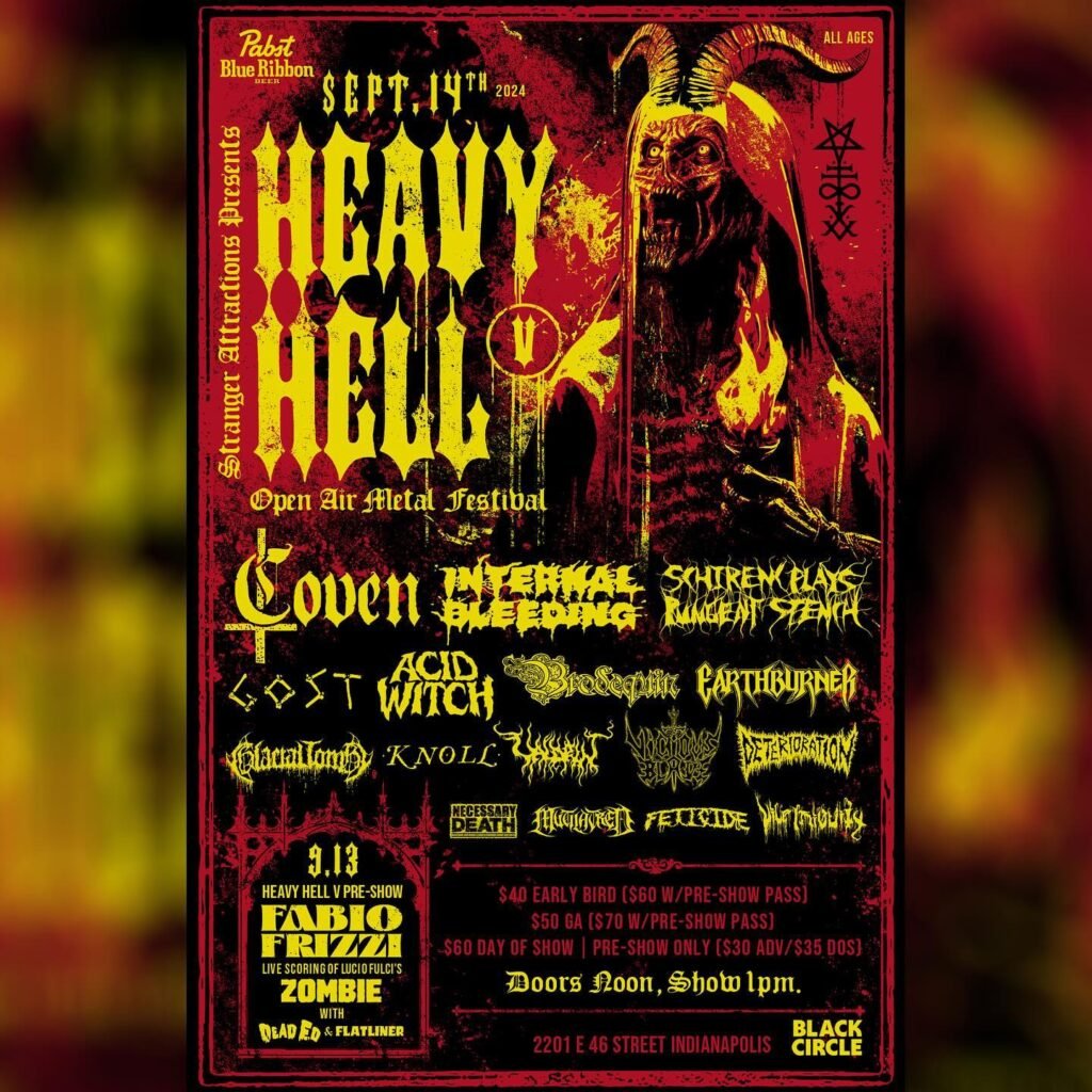 Heavy Hell V flyer