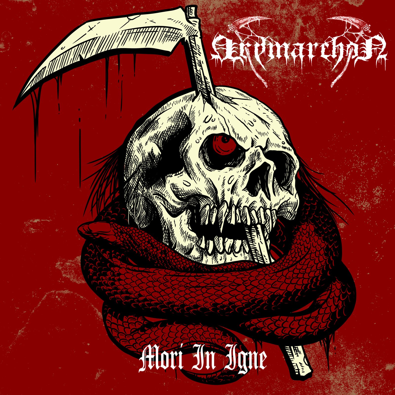 Drymarchon - Mori In Igne album cover