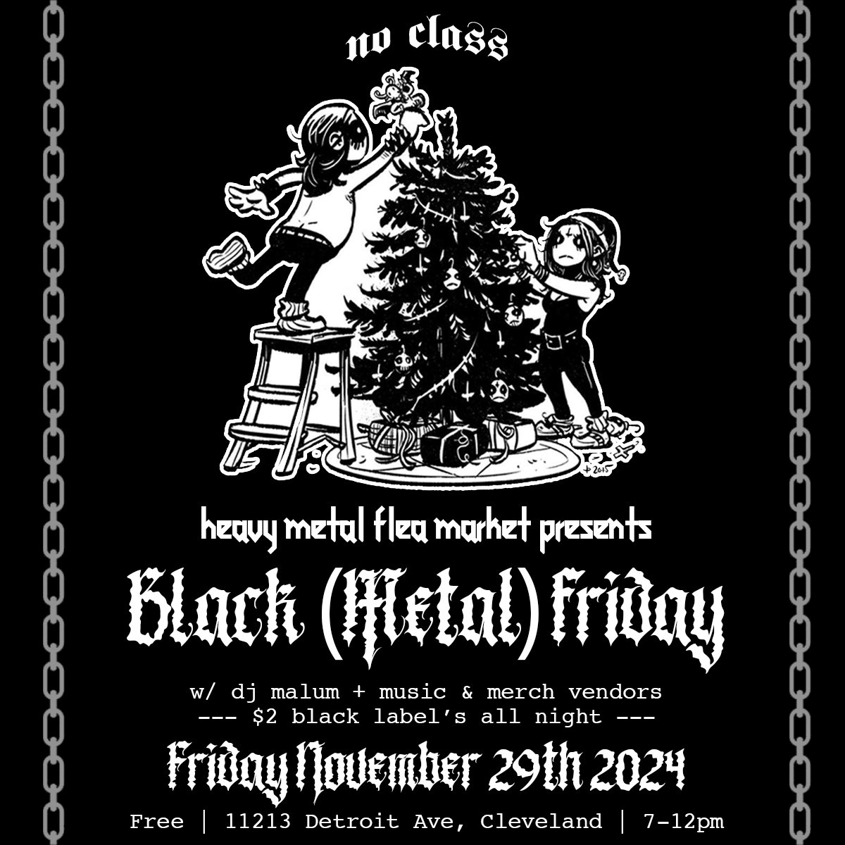 Black Metal Friday market!