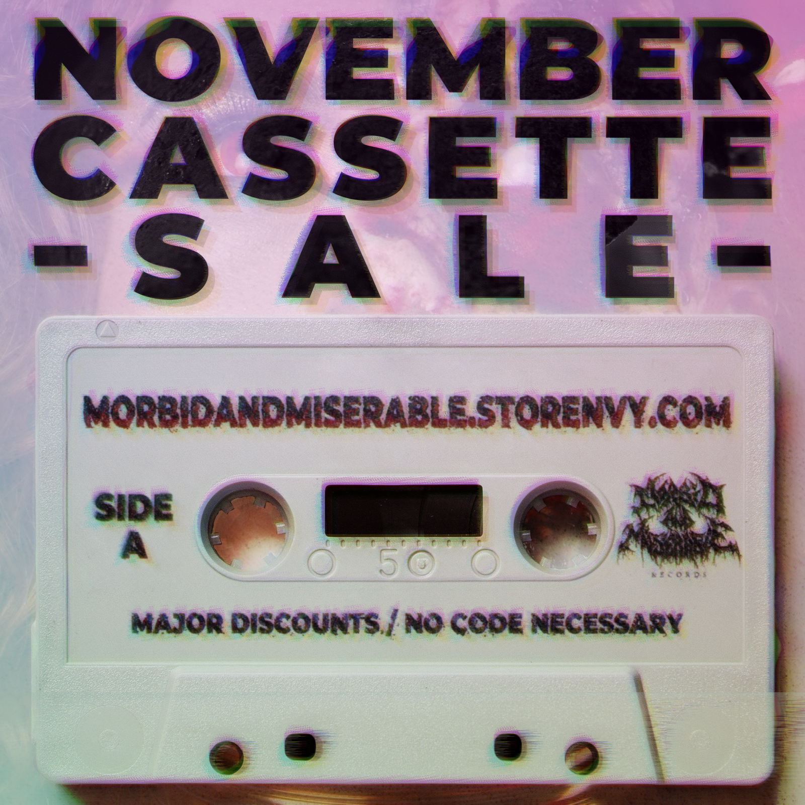 November Cassette Sale! Major discounts / no code necessary