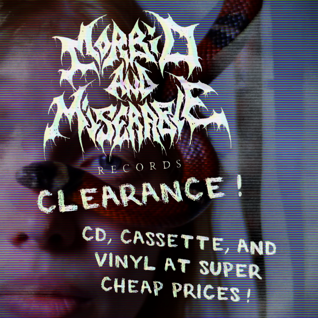 Clearance! CD, cassette, and vinyl at super cheap prices!