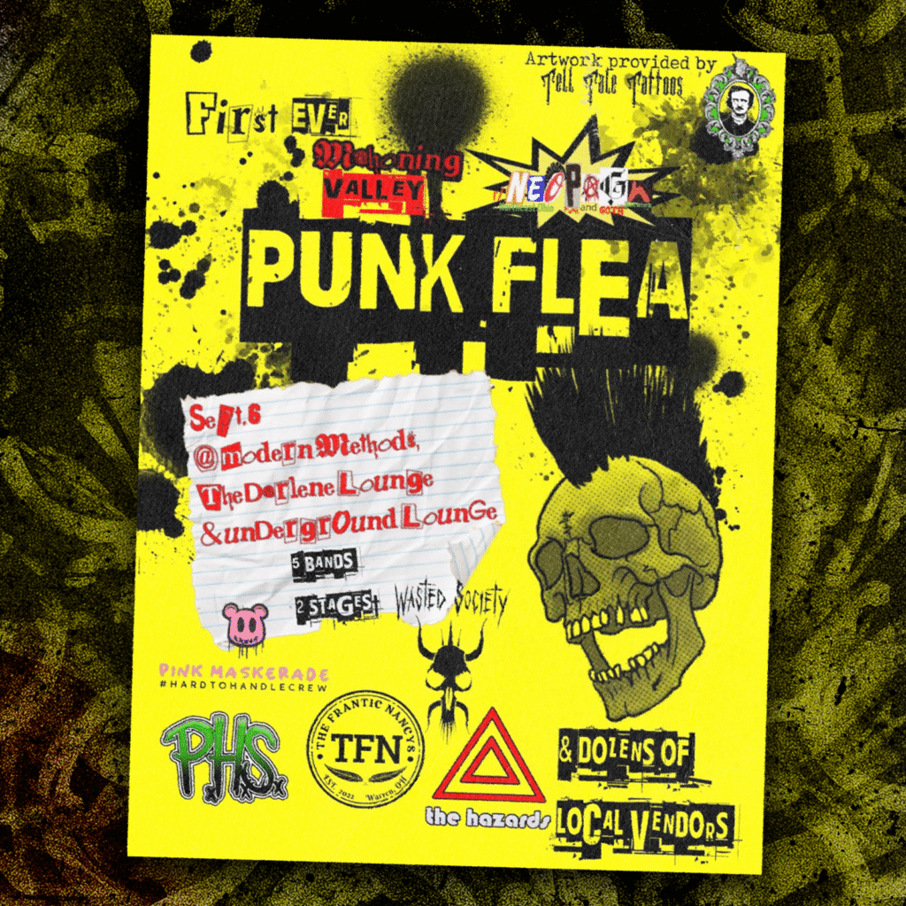 Mahoning Valley Punk Rock Flea flyer.