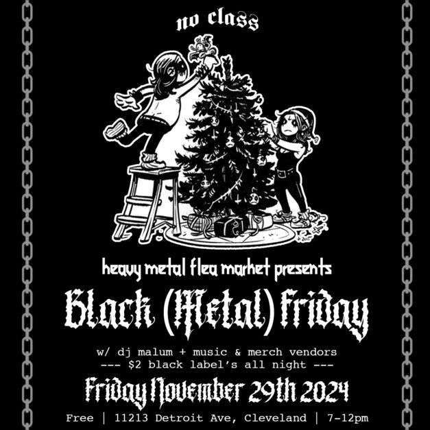 Black Metal Friday market!