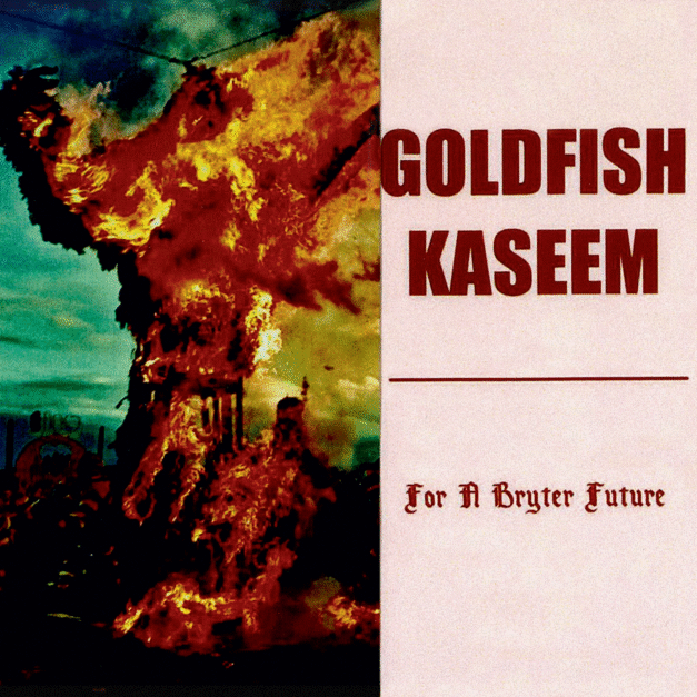 Goldfish Kaseem. For A Bryter Future.